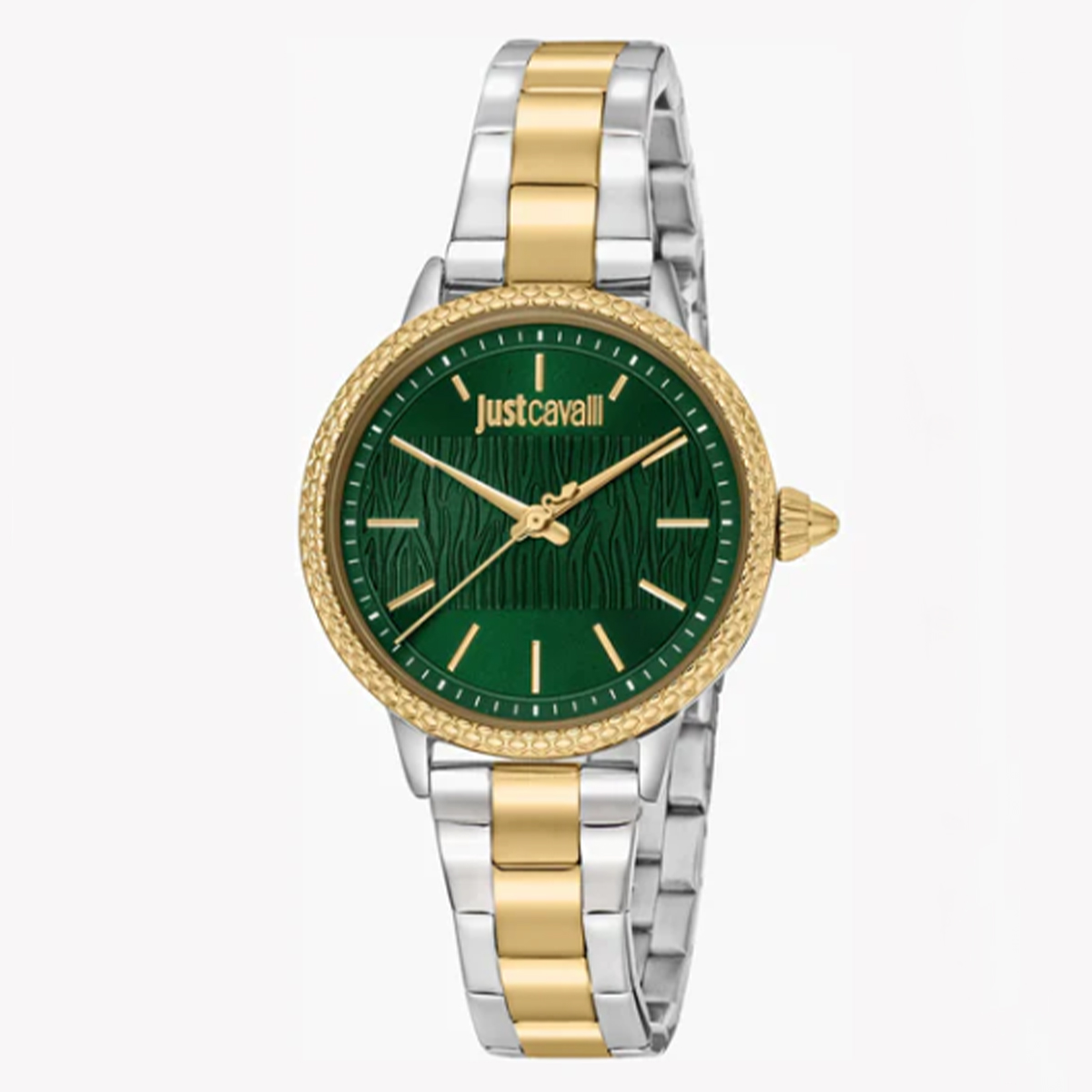 MONTRE JUST CAVALI FEMME SIMPLE ACIER